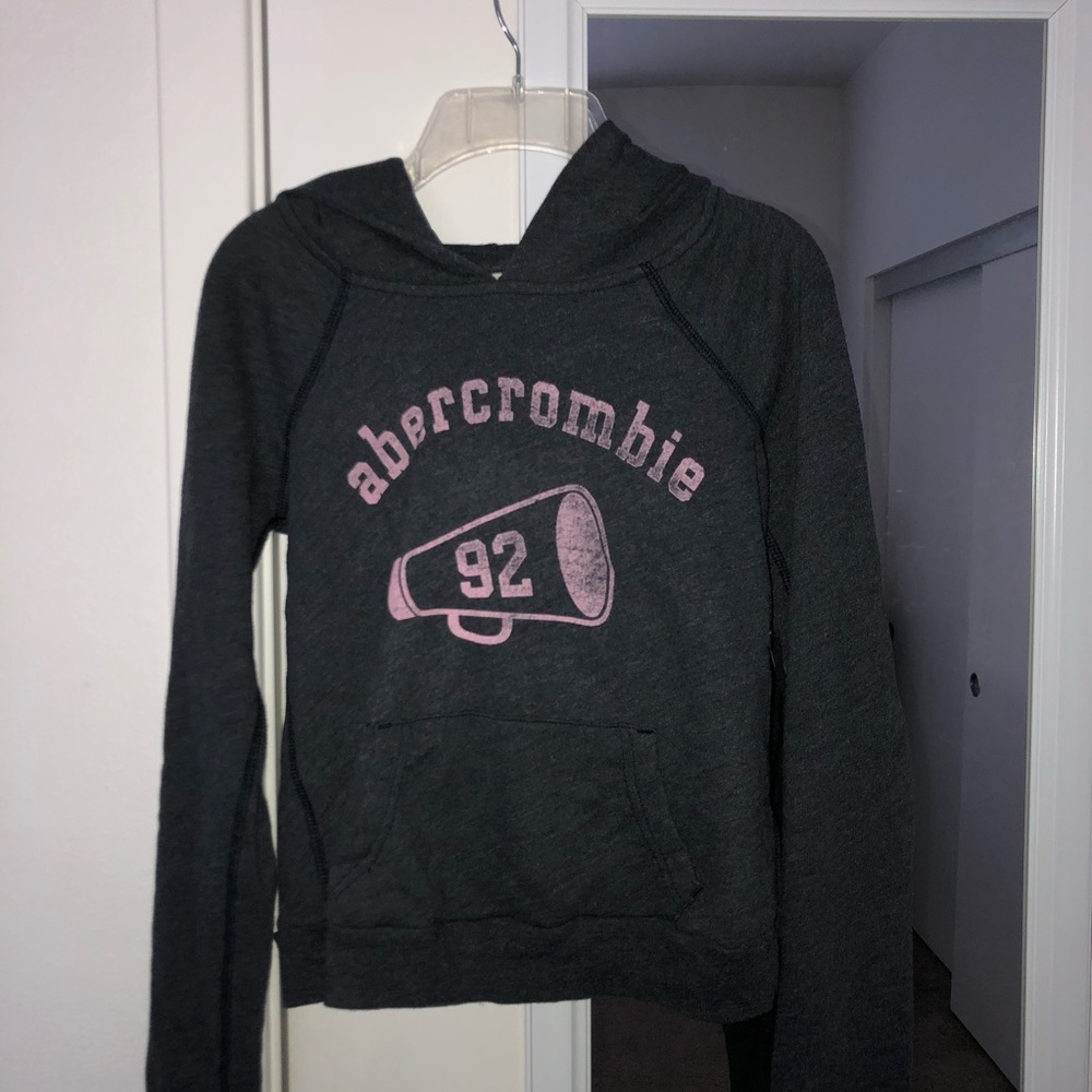 Kids abercrombie hoodie navy blue